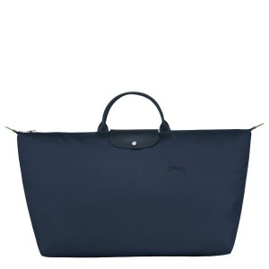 Navy Longchamp Le Pliage M Men's Travel Bags | 95764-OCEJ