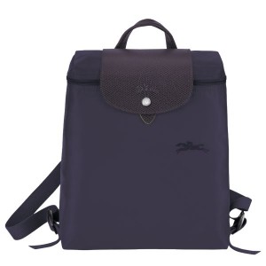 Navy Longchamp Le Pliage M Women's Backpacks | 36570-AYGE