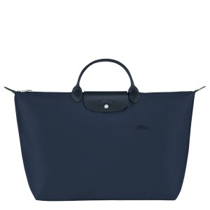 Navy Longchamp Le Pliage S Men's Travel Bags | 87964-MZYS