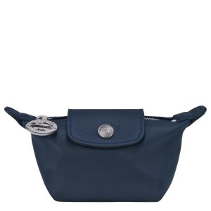 Navy Longchamp Le Pliage Xtra Men's Coin Purses | 04738-TJLA