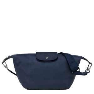 Navy Longchamp Le Pliage Xtra S Men's Hobo Bag | 43276-GHXY