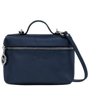 Navy Longchamp Le Pliage Xtra XS Vanity Women's Crossbody Bags | 07952-URFB