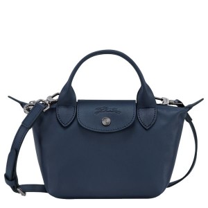 Navy Longchamp Le Pliage Xtra XS Women's Handbag | 73269-RDAH