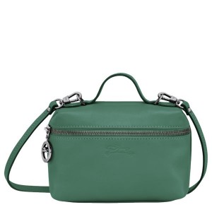 Olive Longchamp Le Pliage Xtra XS Vanity Women's Crossbody Bags | 04219-BGJF