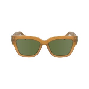 Orange Longchamp Acetate Women's Sunglasses | 39846-XNLF