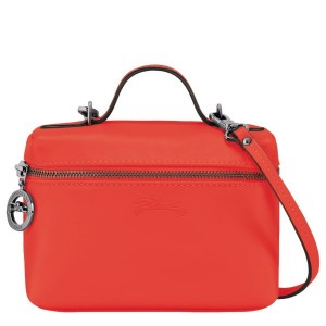 Orange Longchamp Le Pliage Xtra XS Vanity Women's Crossbody Bags | 95674-PMGT