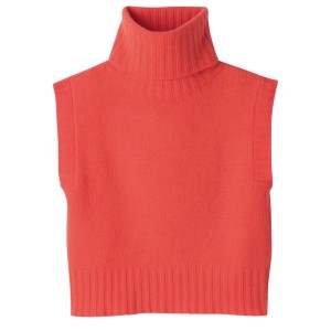 Orange Longchamp Sleeveless Women's Sweaters | 64793-XCYW