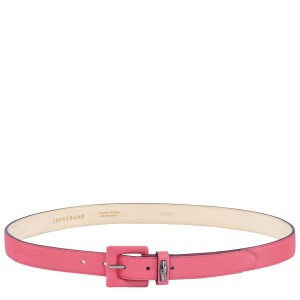 Pink Longchamp Roseau Essential Women's Belts | 07514-RAJL