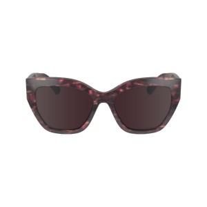 Red Longchamp Acetate Women's Sunglasses | 19684-ABND