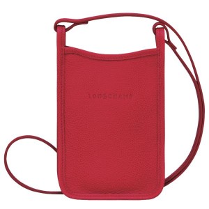 Red Longchamp Le Foulonne Men's Phone Case | 32516-FBXV