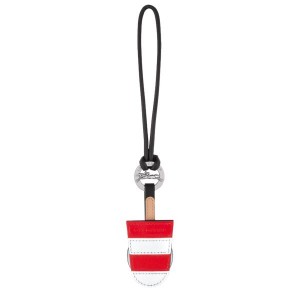 Red / White Longchamp Epure Men's Key Rings | 71529-ACRQ