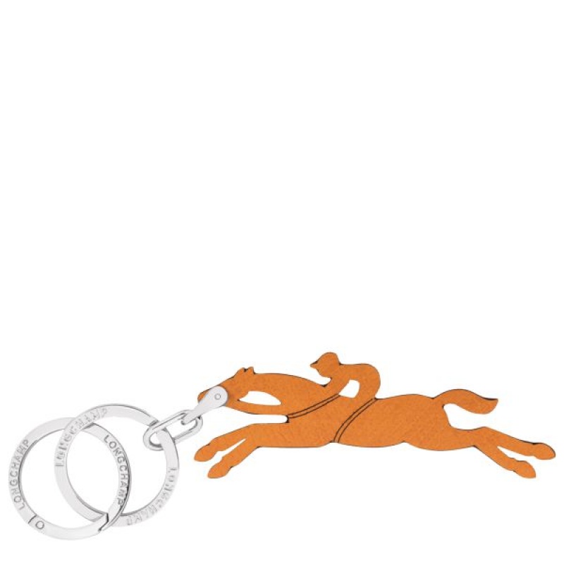 Apricot Longchamp Le Pliage Men's Key Rings | 27154-PLQX