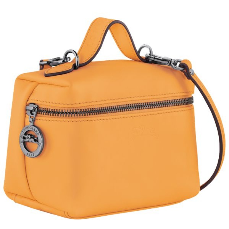 Apricot Longchamp Le Pliage Xtra XS Vanity Women's Crossbody Bags | 23960-XTUJ