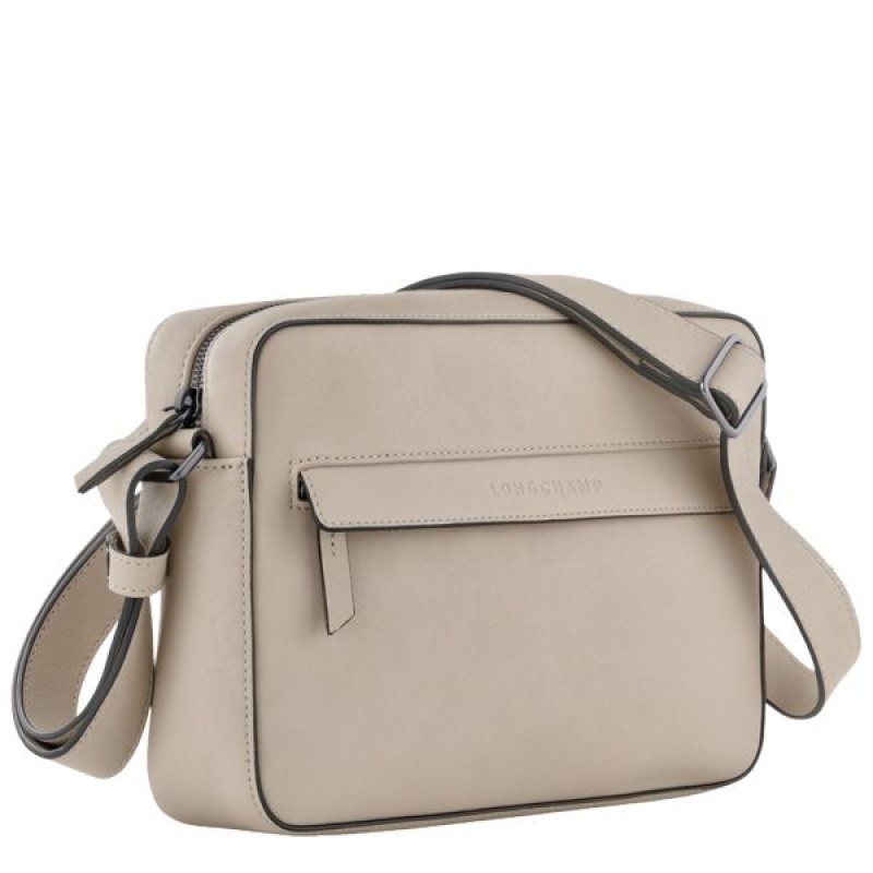 Beige Longchamp 3D M Men's Mini Bags | 71245-RXLM