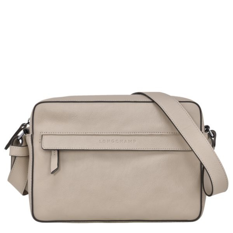 Beige Longchamp 3D M Men's Mini Bags | 71245-RXLM