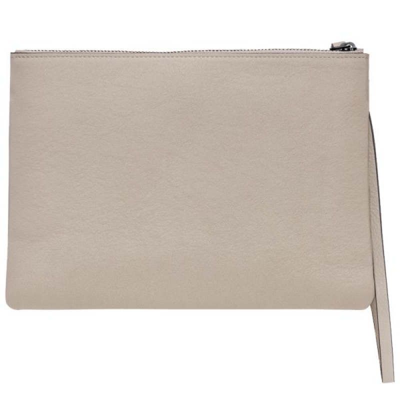 Beige Longchamp 3D Men's Pouches | 71829-PJBW