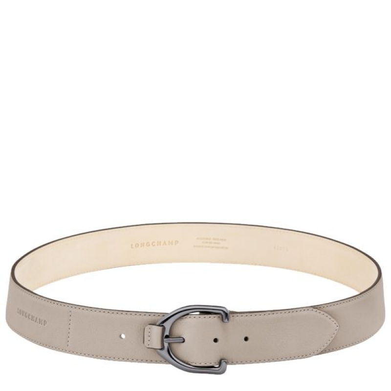 Beige Longchamp 3D Women\'s Belts | 39672-YCTQ