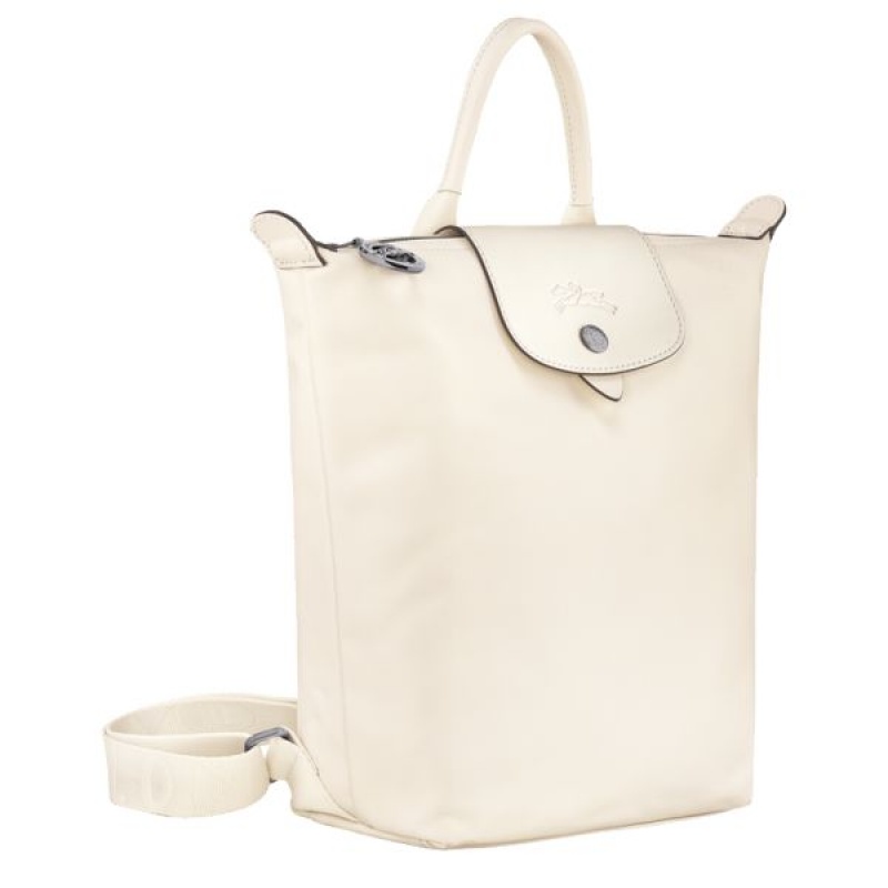 Beige Longchamp Le Pliage Xtra S Men's Backpacks | 39480-HDFU