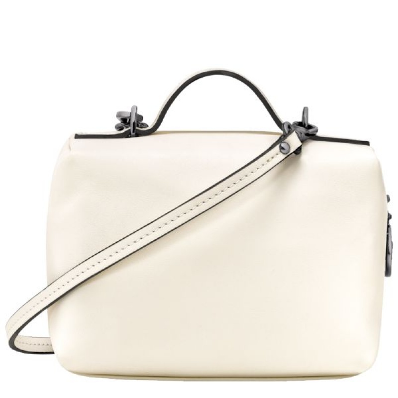 Beige Longchamp Le Pliage Xtra XS Vanity Women's Crossbody Bags | 79148-FDXW