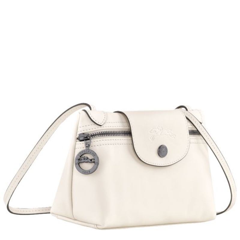 Beige Longchamp Le Pliage Xtra XS Women's Crossbody Bags | 13782-LUWF