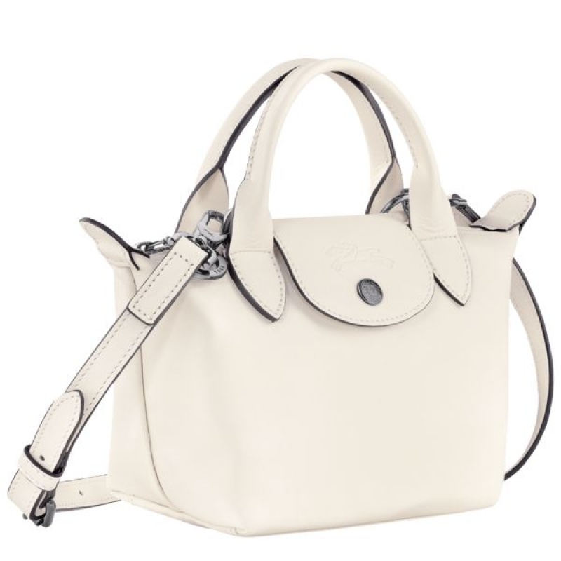 Beige Longchamp Le Pliage Xtra XS Women's Handbag | 13024-HSRN