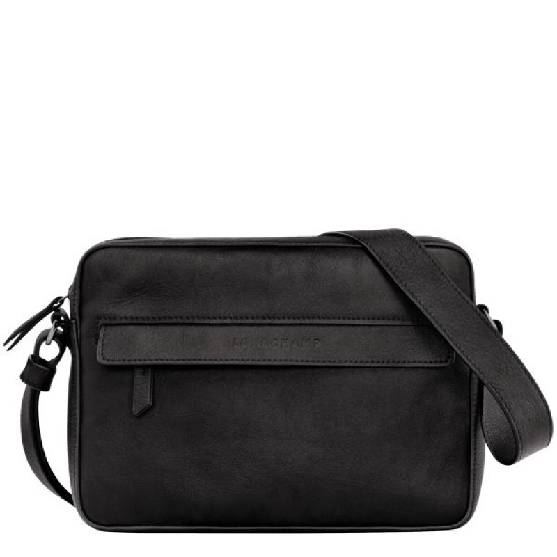 Black Longchamp 3D M Men's Mini Bags | 10738-JAWC