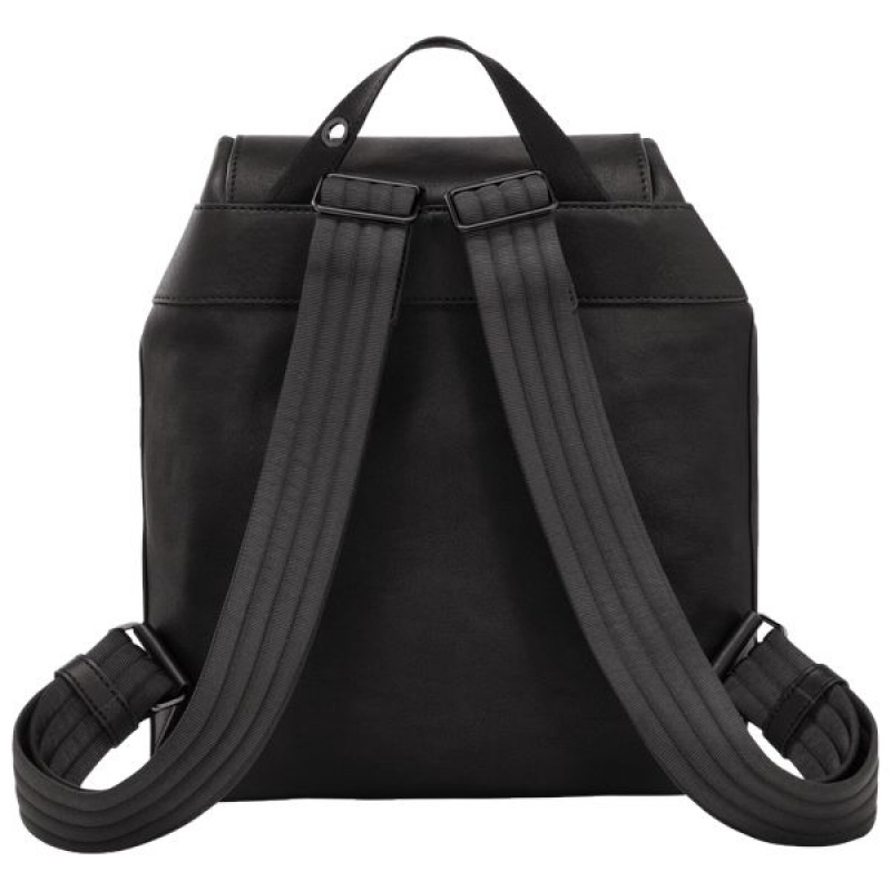 Black Longchamp 3D S Women's Backpacks | 93876-HZXG