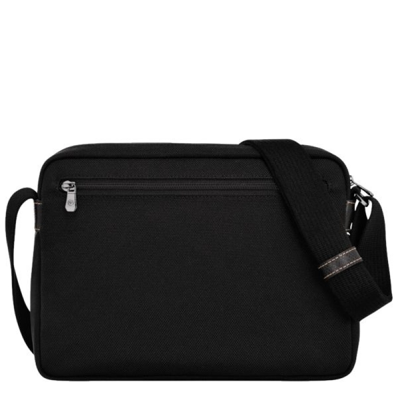 Black Longchamp Boxford M Men's Mini Bags | 85904-AQRC