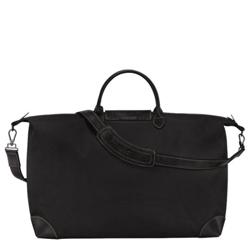 Black Longchamp Boxford M Men's Travel Bags | 64095-YGJC