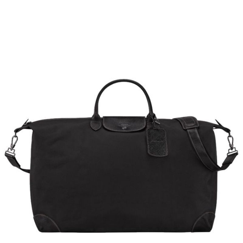 Black Longchamp Boxford M Men\'s Travel Bags | 64095-YGJC