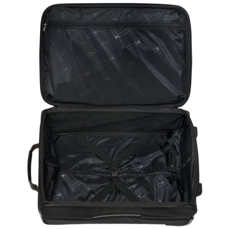 Black Longchamp Boxford M Women's Suitcases | 02854-TMUV