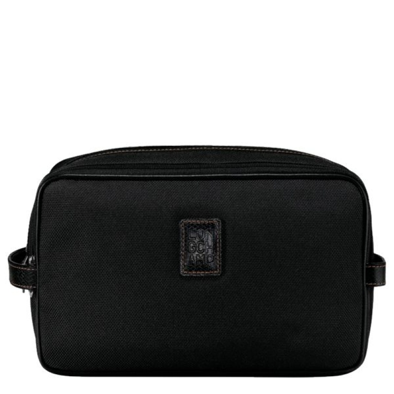 Black Longchamp Boxford Men\'s Toiletry Bags | 85103-HDTU