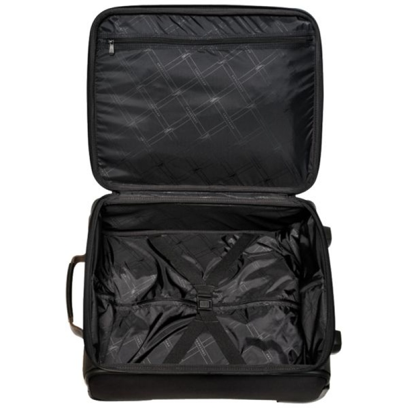 Black Longchamp Boxford S Men's Suitcases | 98713-IHLW