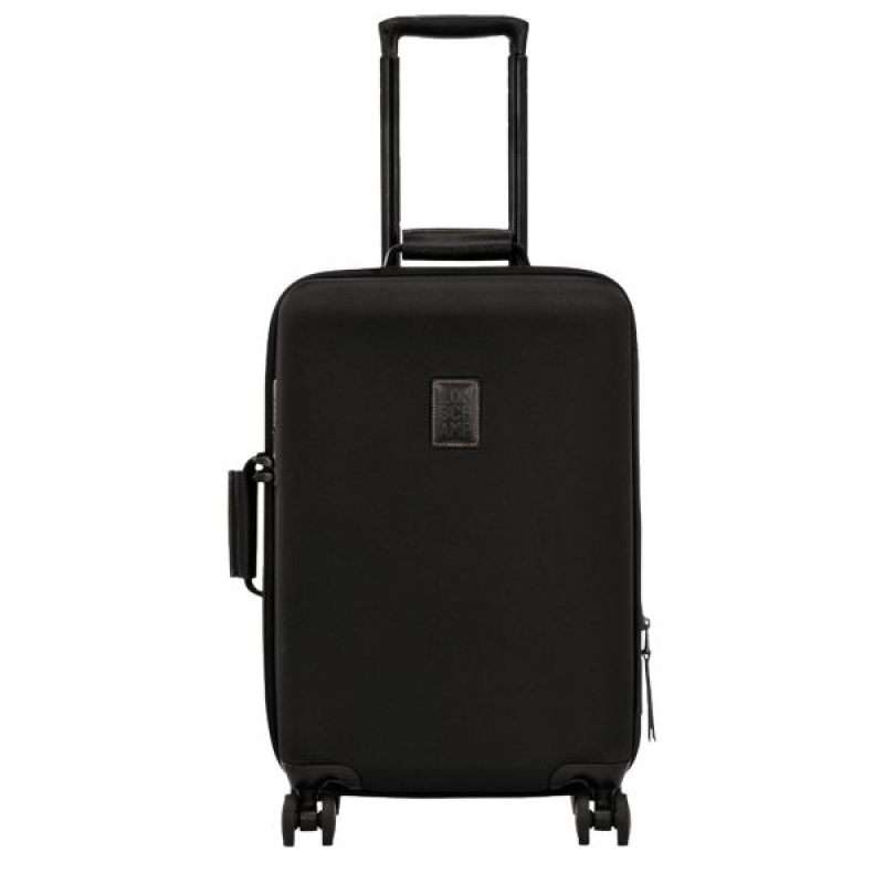 Black Longchamp Boxford S Men\'s Suitcases | 69703-IKCA