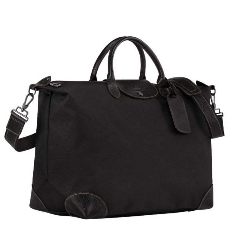 Black Longchamp Boxford S Men's Travel Bags | 23047-HFPE