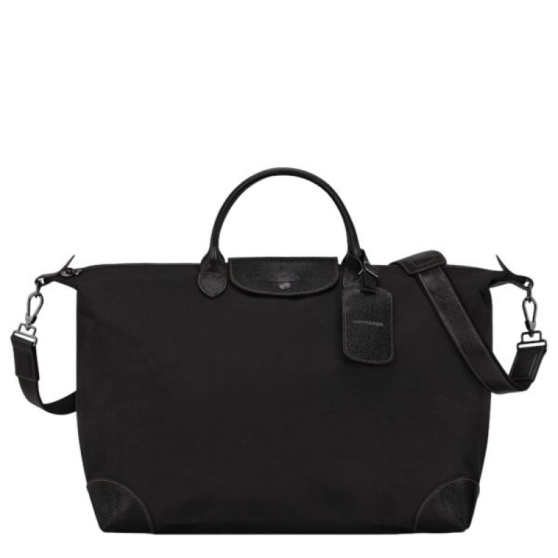 Black Longchamp Boxford S Women\'s Travel Bags | 14872-KMIC