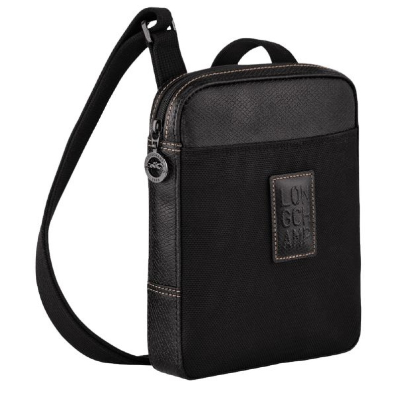 Black Longchamp Boxford XS Men's Crossbody Bags | 26175-HDCI