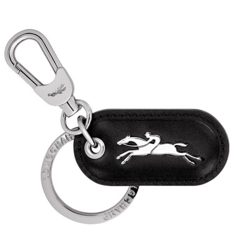 Black Longchamp Box-trot Women\'s Key Rings | 70164-FWZI