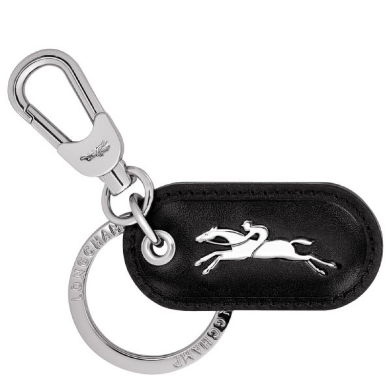 Black Longchamp Box-trot Women's Key Rings | 71908-DUOK