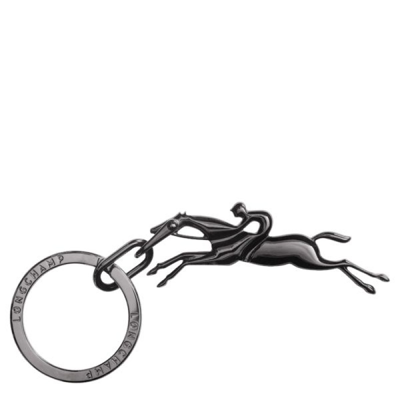 Black Longchamp Cavalier Men\'s Key Rings | 29684-MWUT