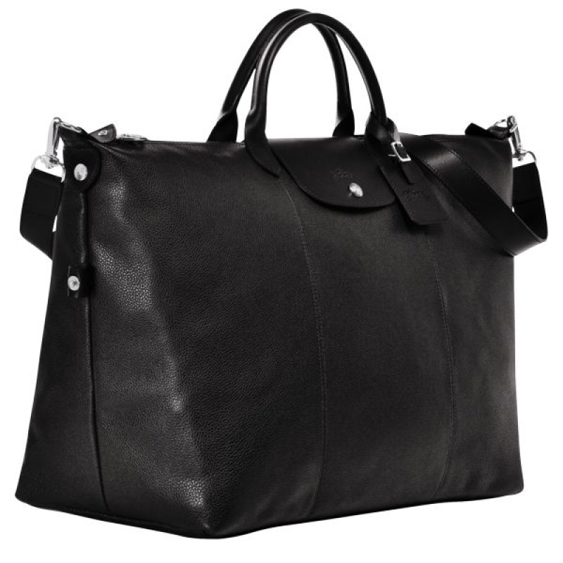 Black Longchamp Le Foulonne M Women's Travel Bags | 27653-VCOQ