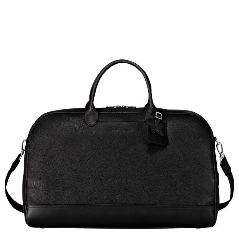 Black Longchamp Le Foulonne M Women's Travel Bags | 30964-LBTJ