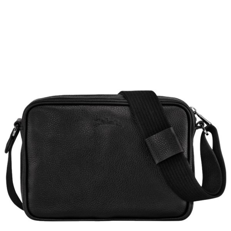 Black Longchamp Le Foulonne S Men's Mini Bags | 72845-OPJD