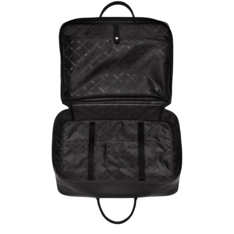 Black Longchamp Le Foulonne S Women's Suitcases | 61792-JIFM