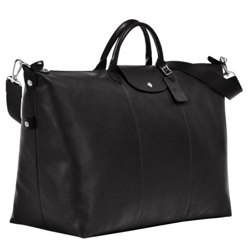 Black Longchamp Le Foulonne S Women's Travel Bags | 31092-VSTY