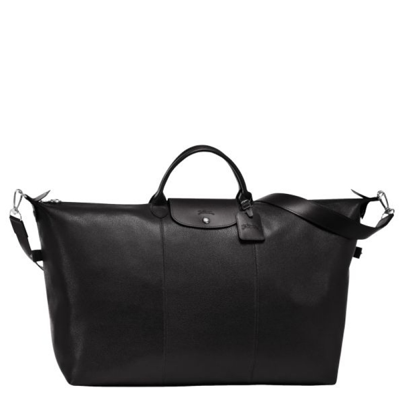 Black Longchamp Le Foulonne S Women's Travel Bags | 31092-VSTY