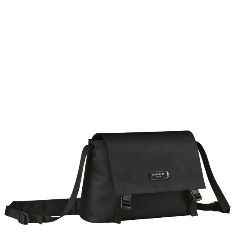 Black Longchamp Le Pliage Energy L Men's Crossbody Bags | 83056-COJK