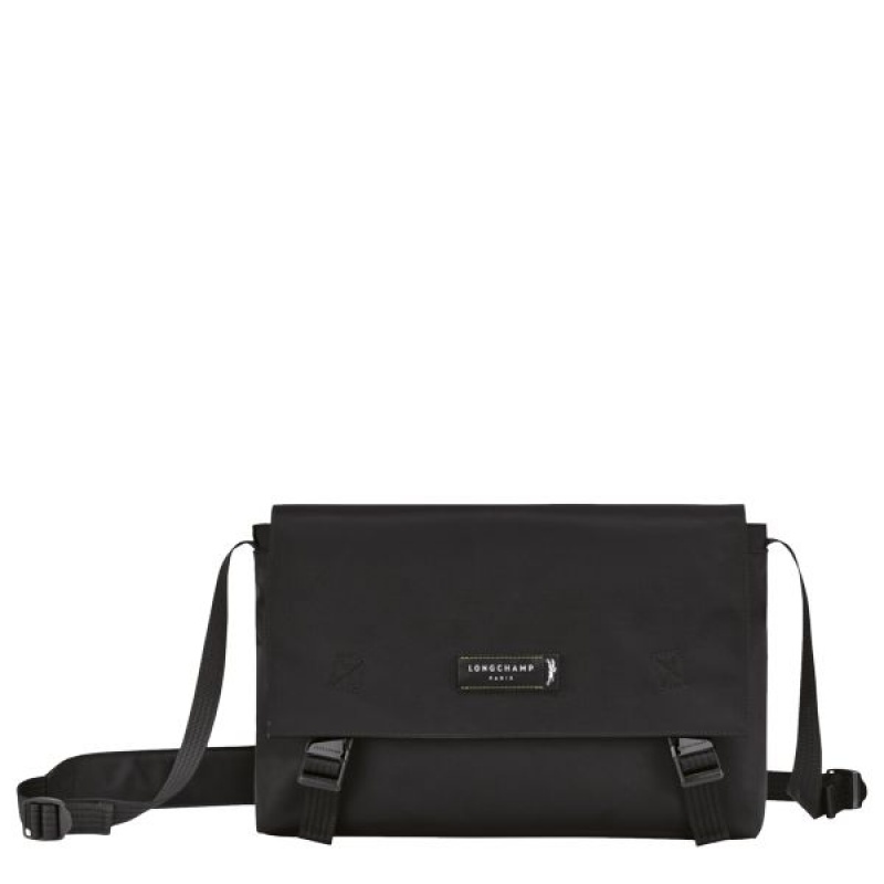 Black Longchamp Le Pliage Energy L Women's Crossbody Bags | 43791-MCFI