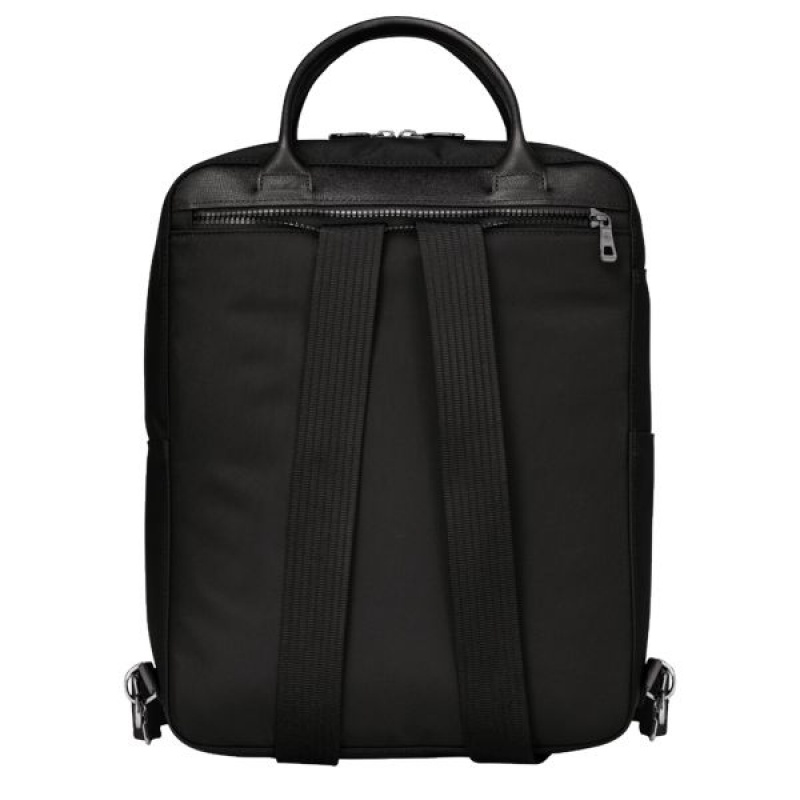 Black Longchamp Le Pliage Energy M Men's Backpacks | 30571-TASV