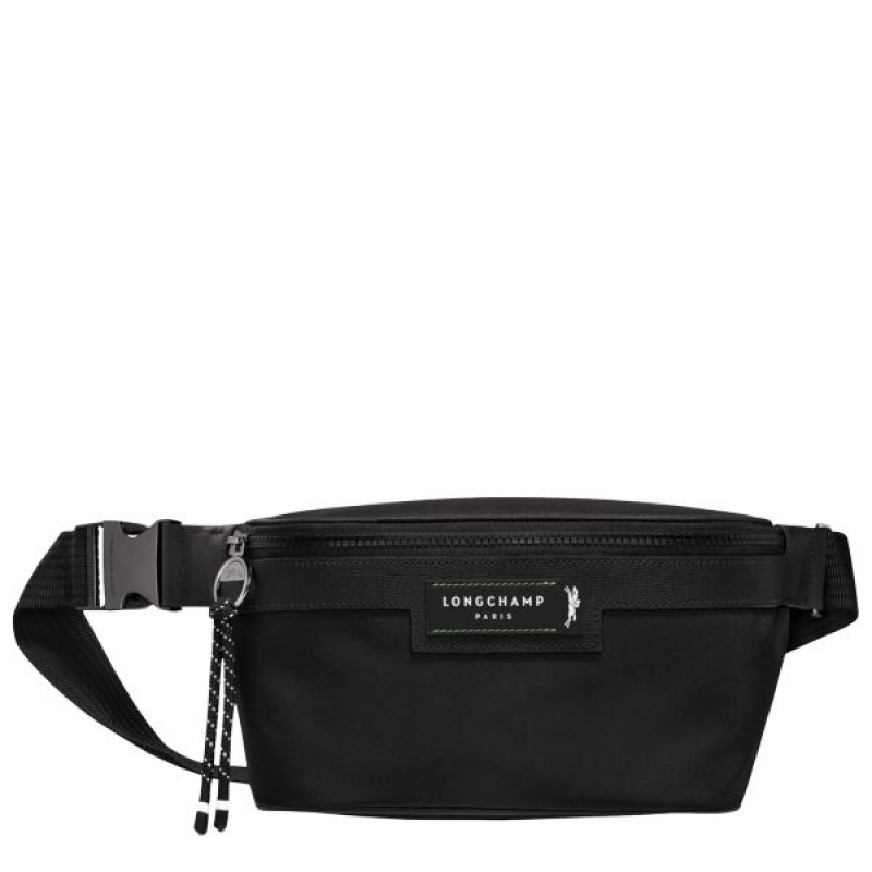 Black Longchamp Le Pliage Energy M Men's Belt Bags | 42017-BUZK